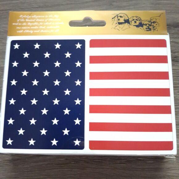 2 Deck Pk  Patriot Playing Card Co Premium American Flag Patriotic Stars Stripes - Picture 10 of 10